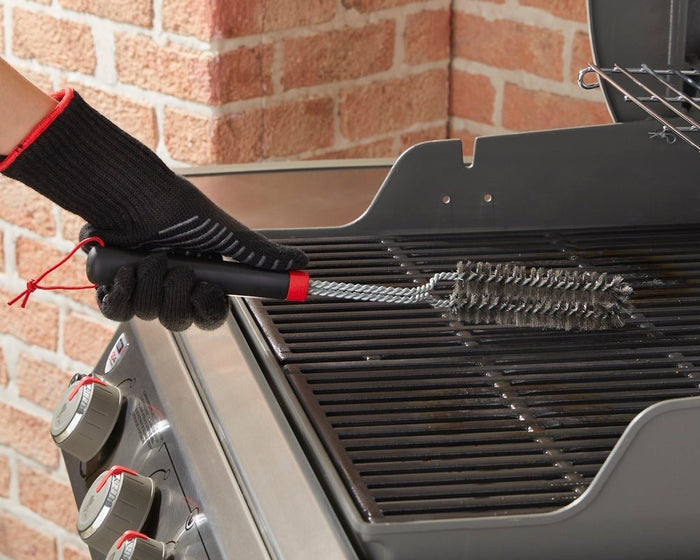 WEBER Detail Grill Brush – 46 cm, 6279 - WEBER - Evelostore