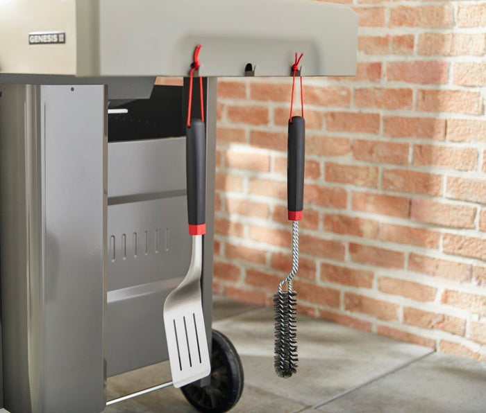 WEBER Detail Grill Brush – 46 cm, 6279 - WEBER - Evelostore