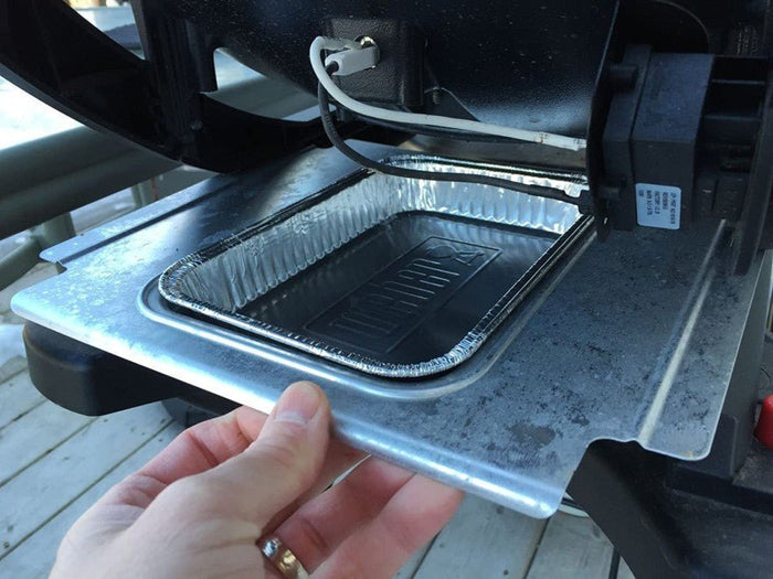 WEBER Drip Pans Small – 10 pcs, 6415 - WEBER - Evelostore