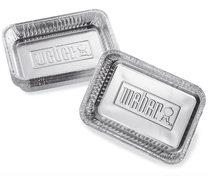 WEBER Drip Pans Small – 10 pcs, 6415 - WEBER - Evelostore