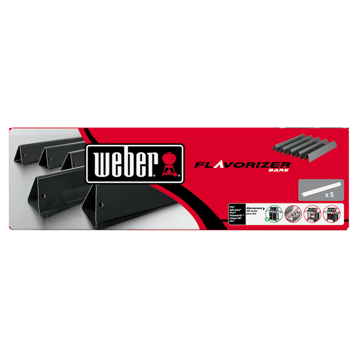WEBER FLAVORIZER BARS fits Genesis 300, prior to 2011 year, 5pcs, 7539 - WEBER - Evelostore