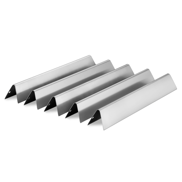 WEBER flavorizer bars Genesis grill 2011 - 2016, stainless steel, 5pcs, 7620 - WEBER - Evelostore