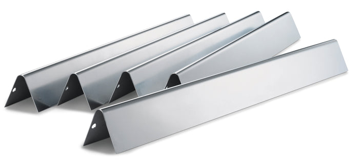 WEBER flavorizer bars Genesis grill 2011 - 2016, stainless steel, 5pcs, 7620 - WEBER - Evelostore