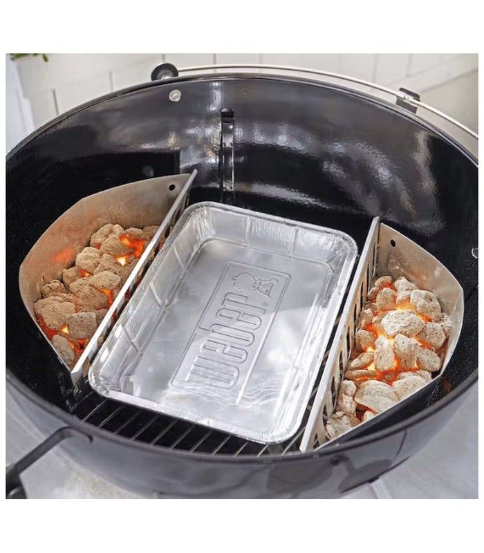 WEBER Foil Pans Large – 10 pcs, 6416 - WEBER - Evelostore
