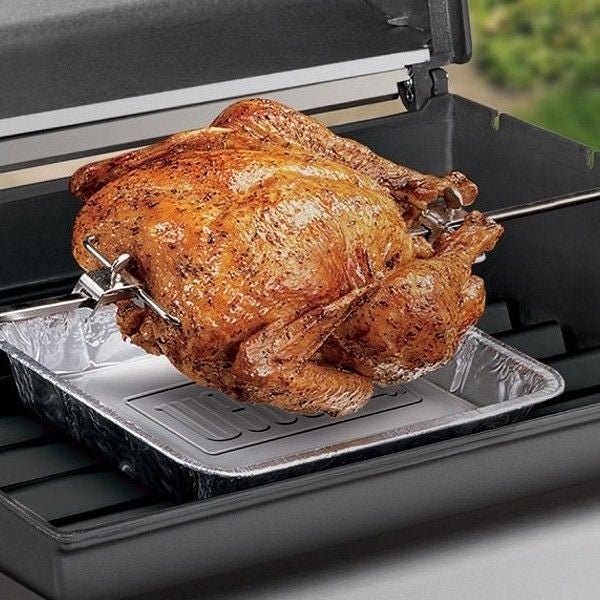 WEBER Foil Pans Large – 10 pcs, 6416 - WEBER - Evelostore