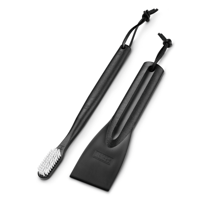 WEBER Gas Grill Maintenance Kit – Scraper & Brush, 6202 - WEBER - Evelostore