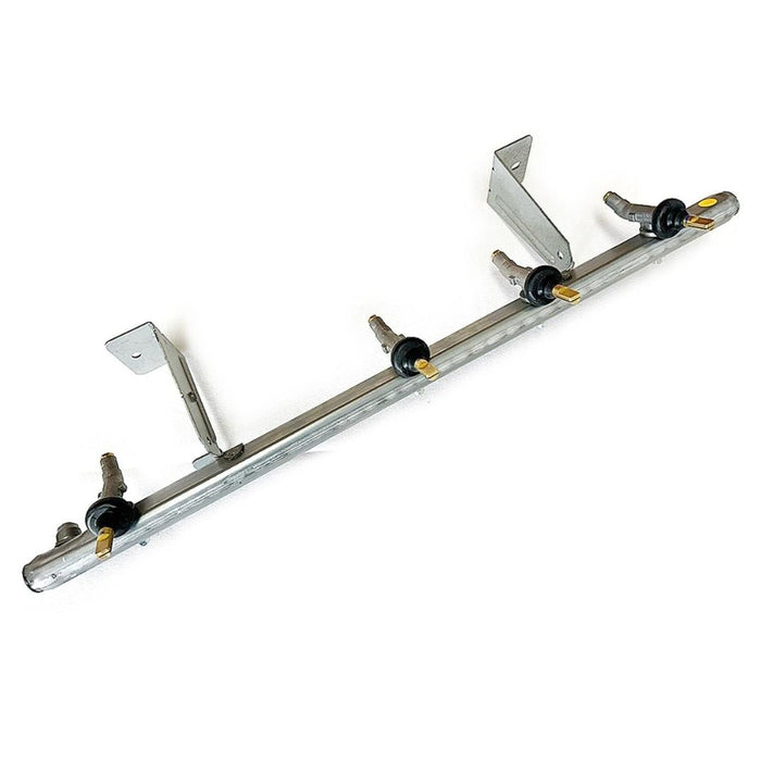 WEBER gas manifold with 4 Control Valves – (For Genesis 300 Series with Sear/Side Burner, 2022+), 64660 - WEBER - Evelostore
