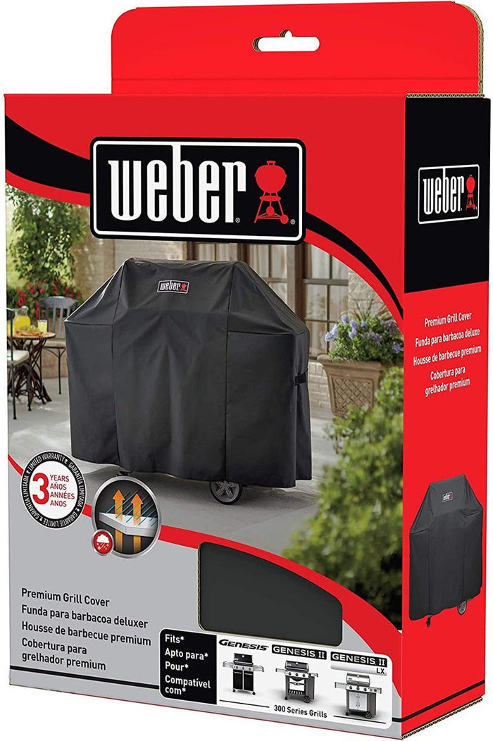 WEBER Genesis 300 Series Premium Grill Cover, 7194 - WEBER - Evelostore