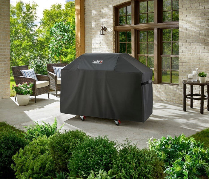 WEBER Genesis 400 Series Premium Grill Cover, 7195 - WEBER - Evelostore
