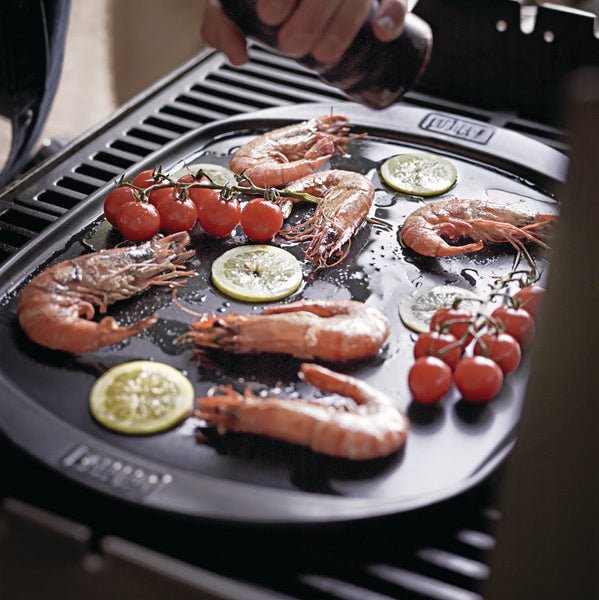 WEBER griddle - large 35.3x42.9cm, 17509 - WEBER - Evelostore
