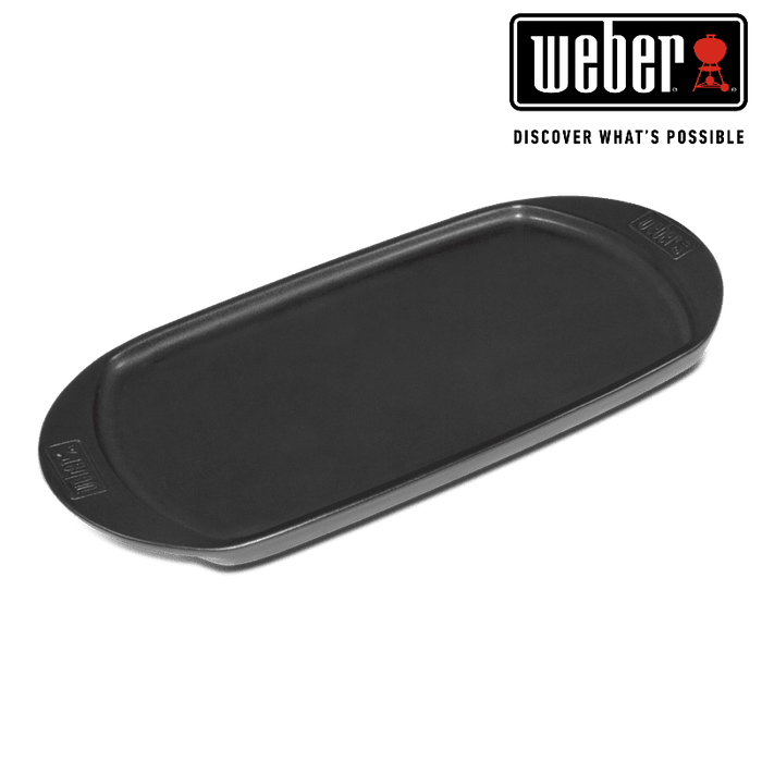 WEBER griddle - small 22x41cm, 6465 - WEBER - Evelostore