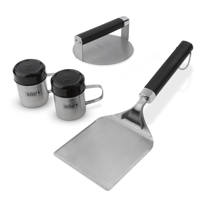 WEBER Griddle Smashed burger set EMEA, 3401364 - WEBER - Evelostore