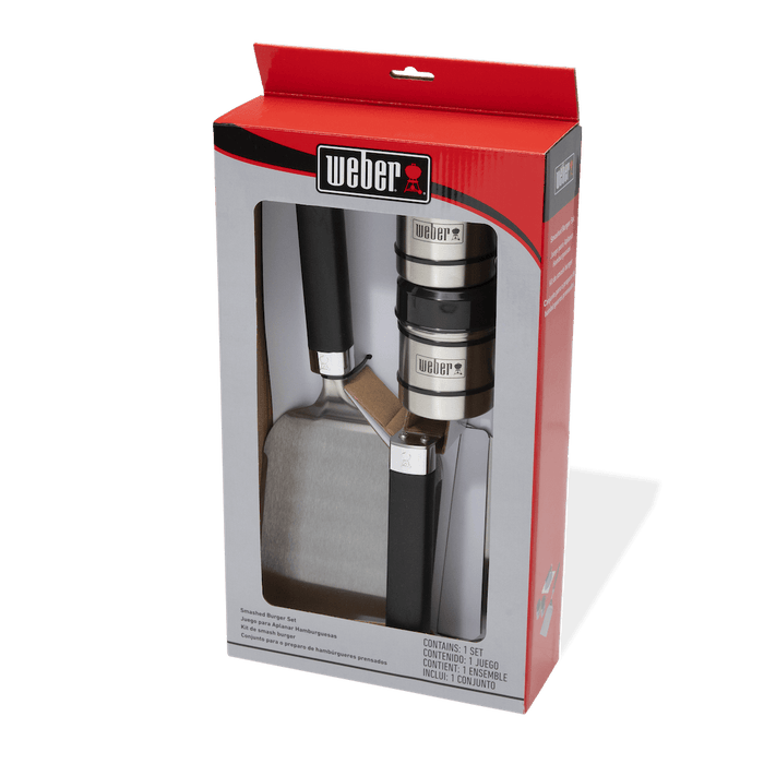 WEBER Griddle Smashed burger set EMEA, 3401364 - WEBER - Evelostore