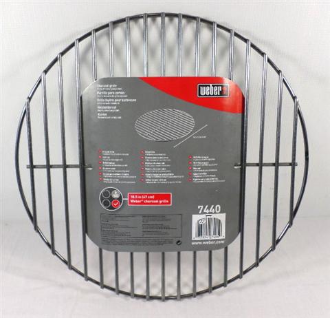 WEBER grill coal roast size 34cm for BBQ 47cm, 7440 - WEBER - Evelostore