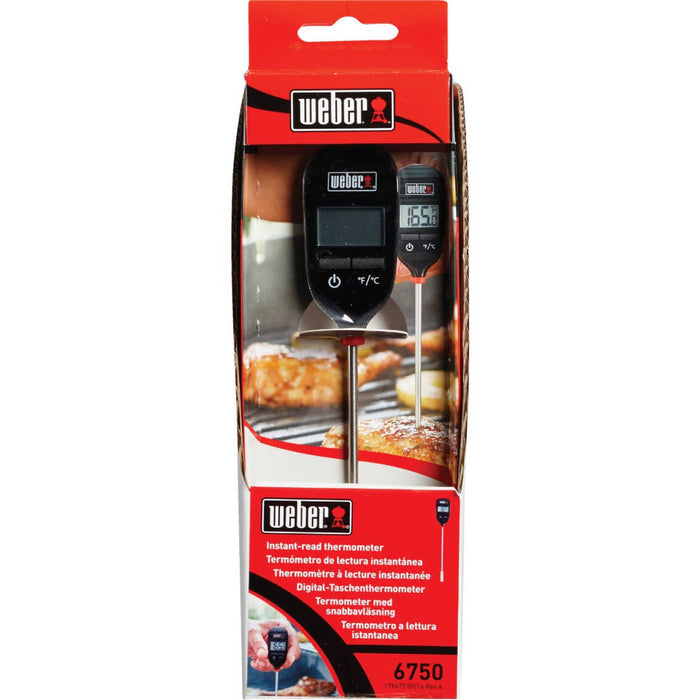 WEBER Instant - Read Thermometer, 6750 - WEBER - Evelostore