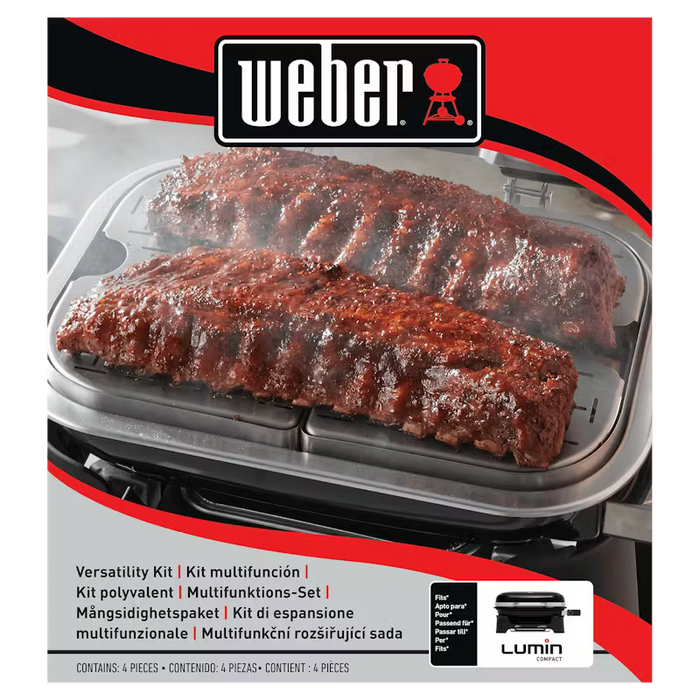 WEBER LUMIN COMPACT VERSATILITY EXPANSION dish set 31x36.6x9cm, 6613
