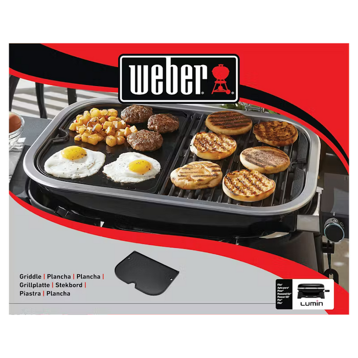 WEBER LUMIN ELECTRIC GRILL griddle 127x33x24.63cm, 6612