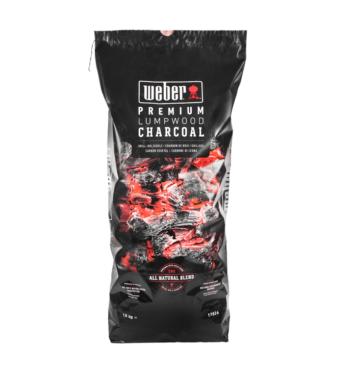WEBER Lumpwood Charcoal 10 kg, 17826 - WEBER - Evelostore