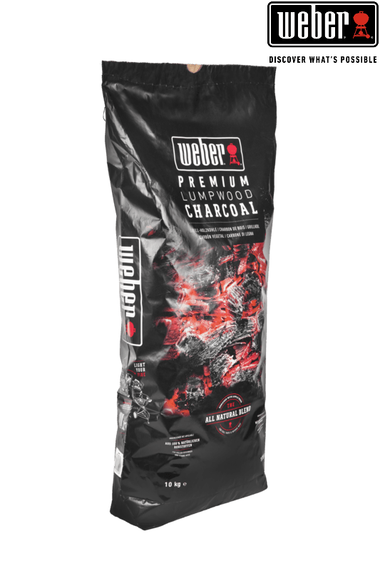 WEBER Lumpwood Charcoal 10 kg, 17826 - WEBER - Evelostore