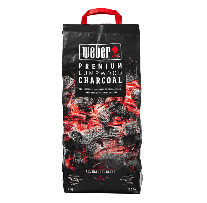 WEBER Lumpwood Charcoal 3kg 17824 - WEBER - Evelostore