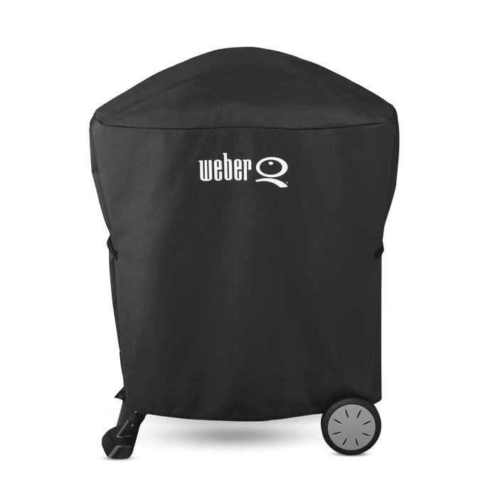 WEBER Premium Barbecue Cover – Fits Q 100/1000/200/2000 with Stand or Permanent Cart, 7120 - WEBER - Evelostore