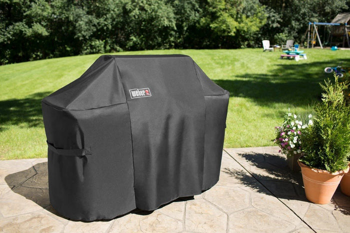 WEBER Premium Grill Cover – Fits Summit 400 Series, 7103 - WEBER - Evelostore