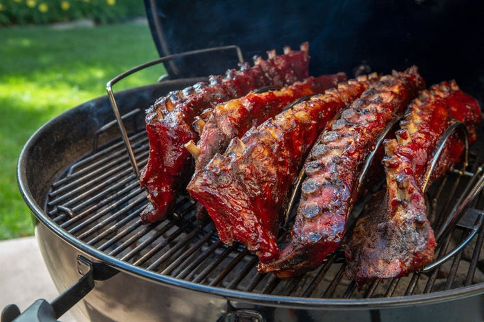 WEBER premium grill rack 27x44cm, 6469 - WEBER - Evelostore