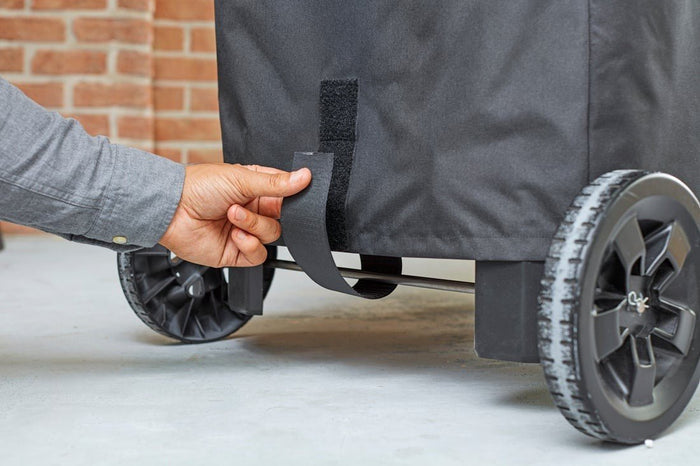 WEBER Premium Pulse 1000/2000 Series Grill Cover with Cart, 7181 - WEBER - Evelostore