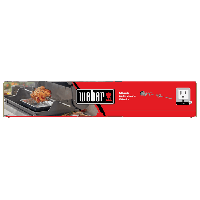 WEBER Rotisserie Searwood Pellet and Spirit Gas Barbecue 3400261 - WEBER - Evelostore