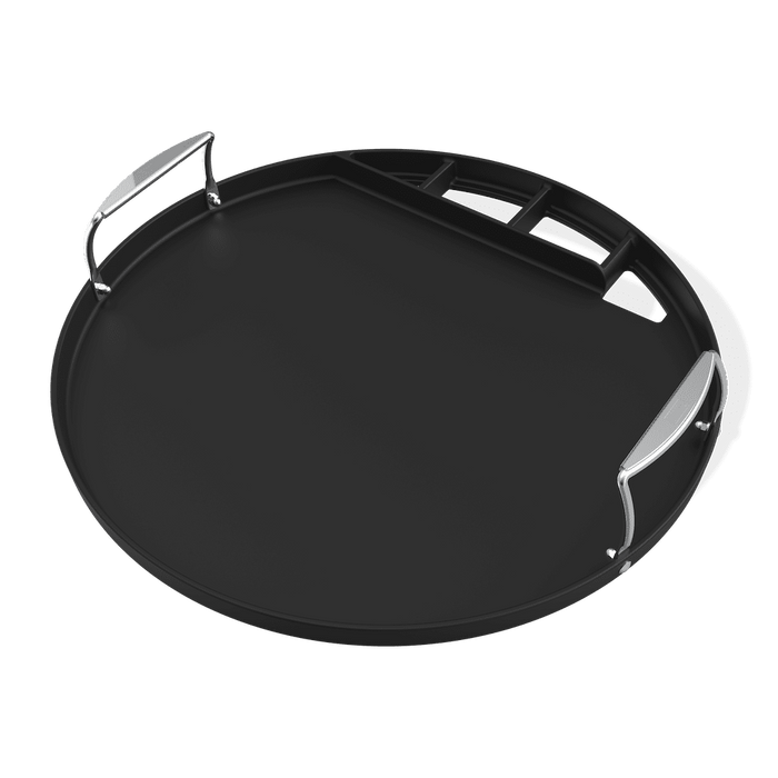 WEBER Round Griddle Insert for 57cm Charcoal Grills, 3400844 - WEBER - Evelostore