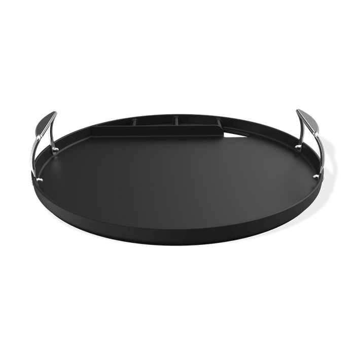 WEBER Round Griddle Insert for 57cm Charcoal Grills, 3400844 - WEBER - Evelostore