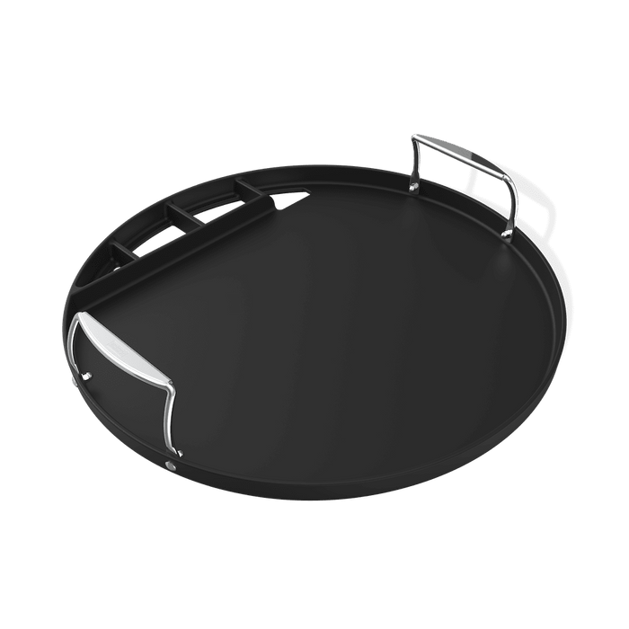 WEBER Round Griddle Insert for 57cm Charcoal Grills, 3400844 - WEBER - Evelostore