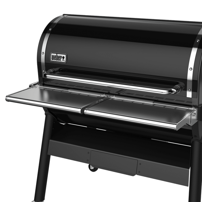 WEBER SmokeFire Stainless Steel Folding Front Shelf (EX6), 7003 - WEBER - Evelostore