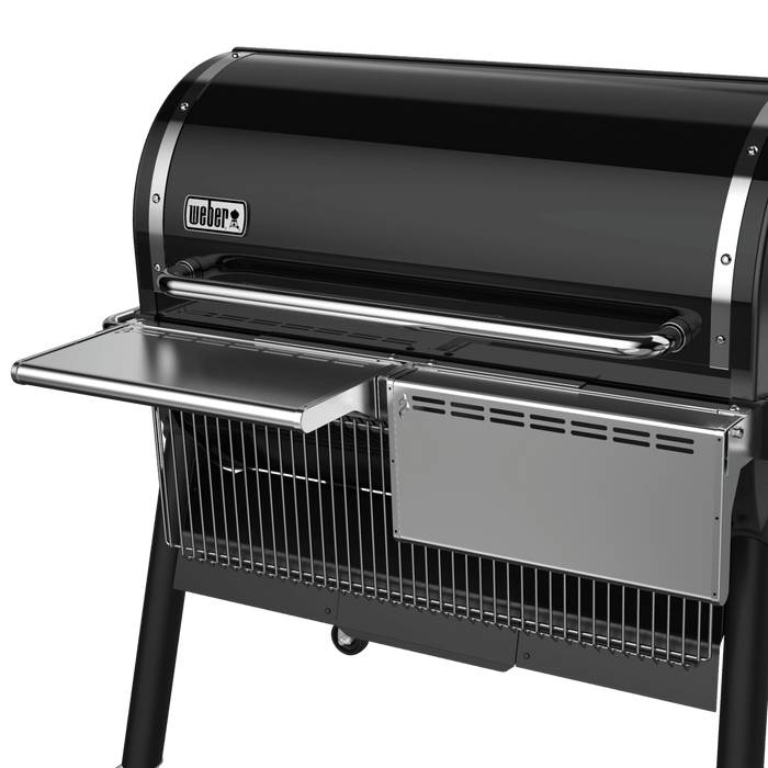 WEBER SmokeFire Stainless Steel Folding Front Shelf (EX6), 7003 - WEBER - Evelostore