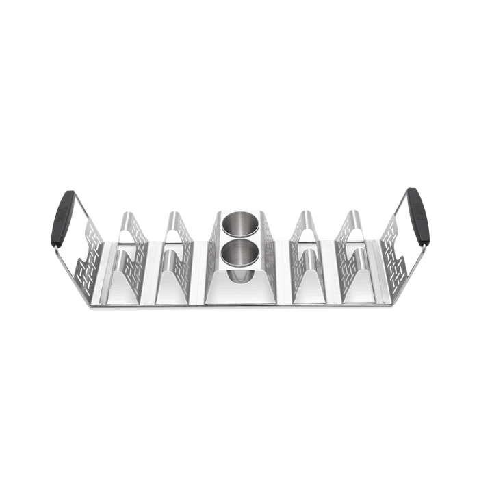 WEBER Taco Rack with 6 Tacos Grilling Tools, 3400845 - WEBER - Evelostore