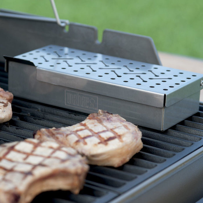 WEBER Universal Smoker Box 7576 - WEBER - Evelostore