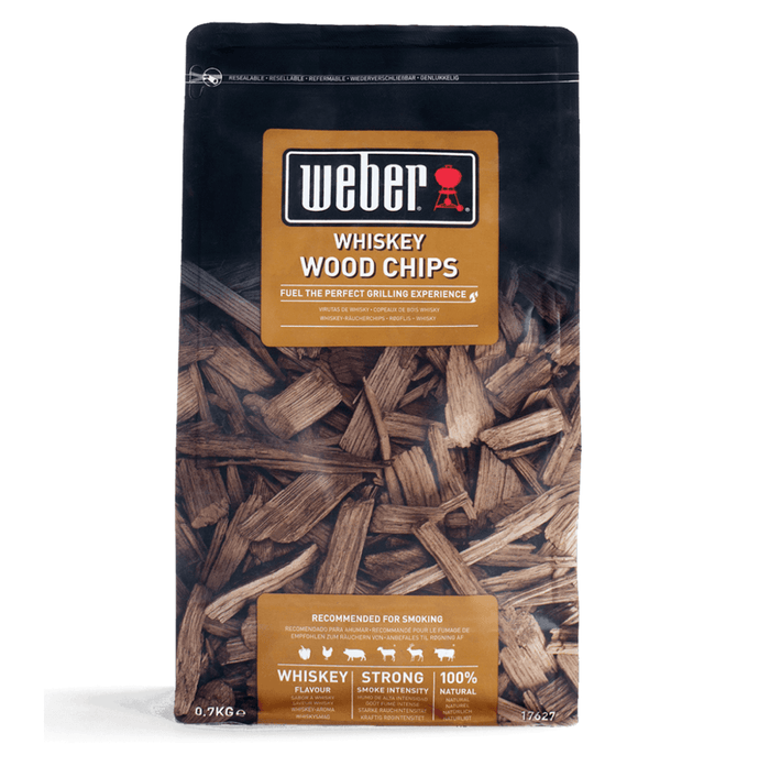 WEBER Whisky Wood Chips – 0.7 kg, 17627 - WEBER - Evelostore