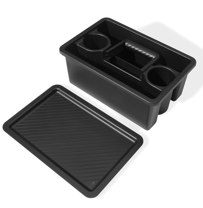 WEBER WORKS™ Caddy with tray lid, 3400128 - WEBER - Evelostore