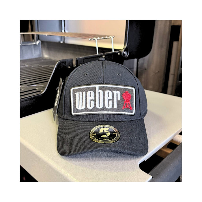 WEBER X EVELOSTORE curved cap FIVESTARS - black/white/red - WEBER - Evelostore