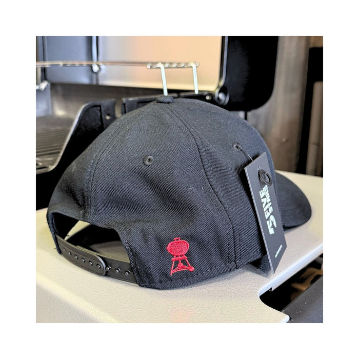 WEBER X EVELOSTORE curved cap FIVESTARS - black/white/red - WEBER - Evelostore