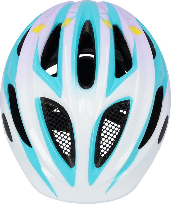 XLC CATWALK BH-C17 Bicycle helmet with rear light - mint/purple