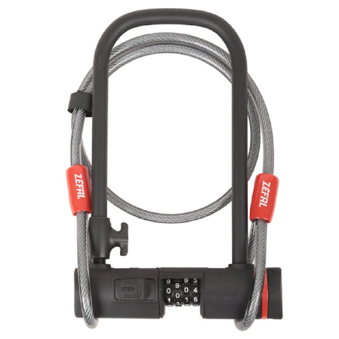 ZEFAL K - TRAZ U13 CODE + CABLE bike lock - black - ZEFAL - Evelostore