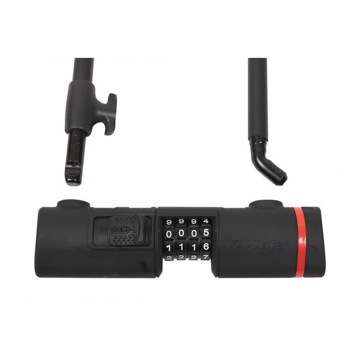 ZEFAL K - TRAZ U13 CODE + CABLE bike lock - black - ZEFAL - Evelostore