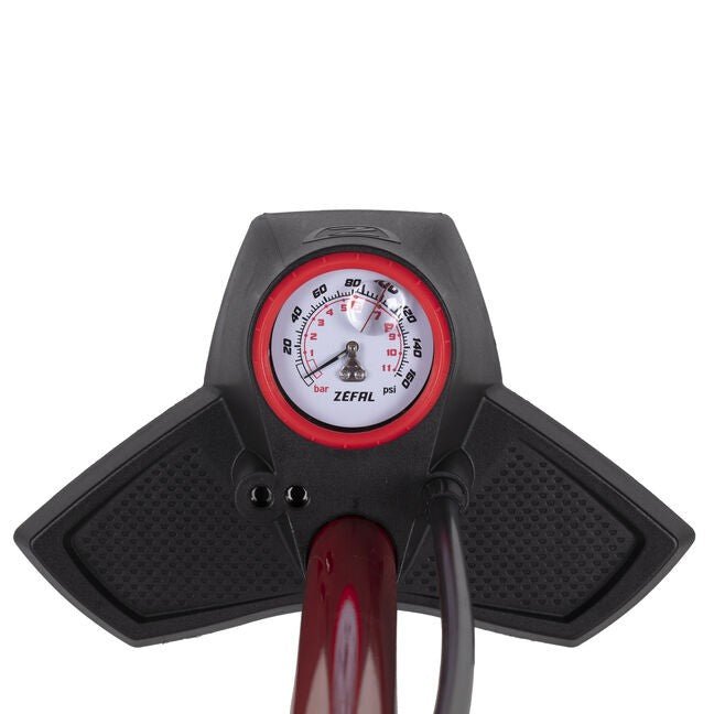 ZEFAL PROFIL MAX FP30 floor pump - red - ZEFAL - Evelostore