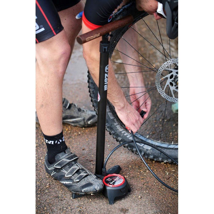 ZEFAL PROFIL MAX FP60 Z - SWITCH floor pump - black - ZEFAL - Evelostore